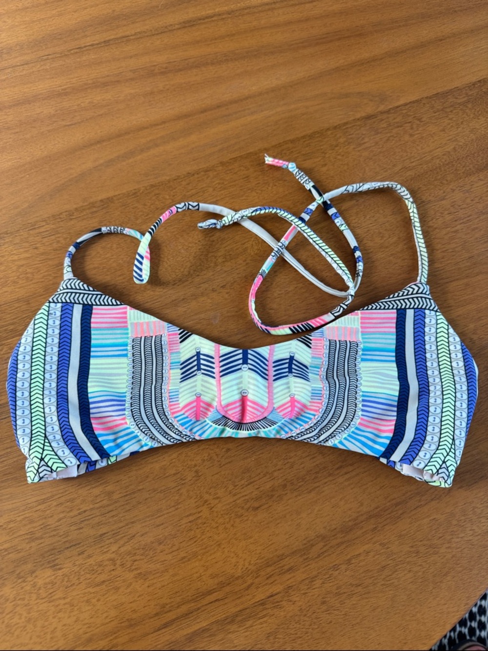Mara Hoffman Basketweave Bikini Top